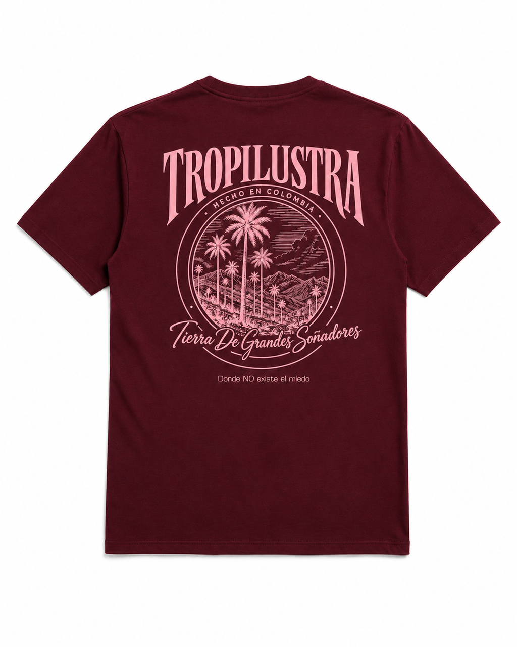 Camiseta Oversize Tropilustra – TIERRA DE GRANDES SOÑADORES