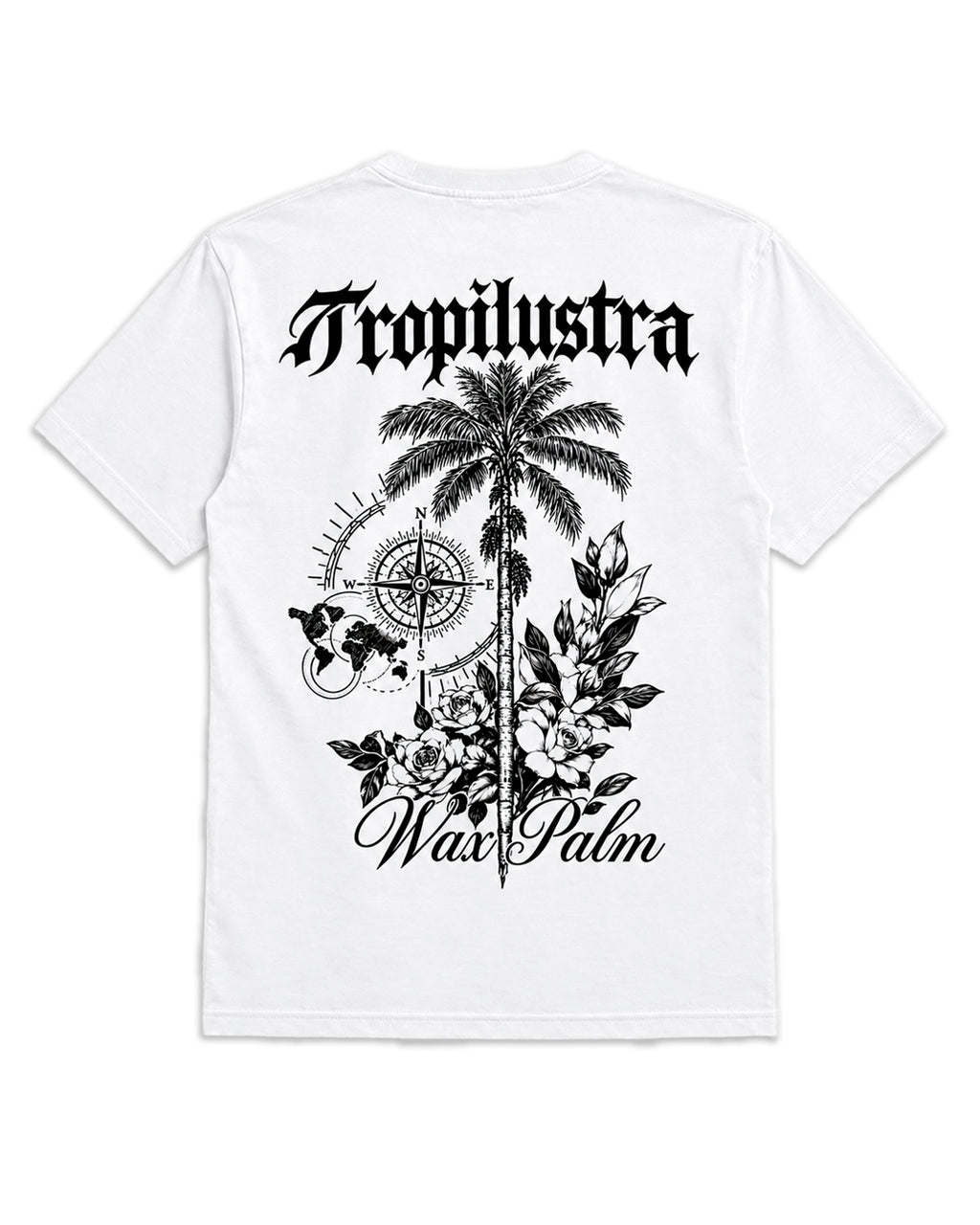 Camiseta Oversize Tropilustra - WAX PALM TEE