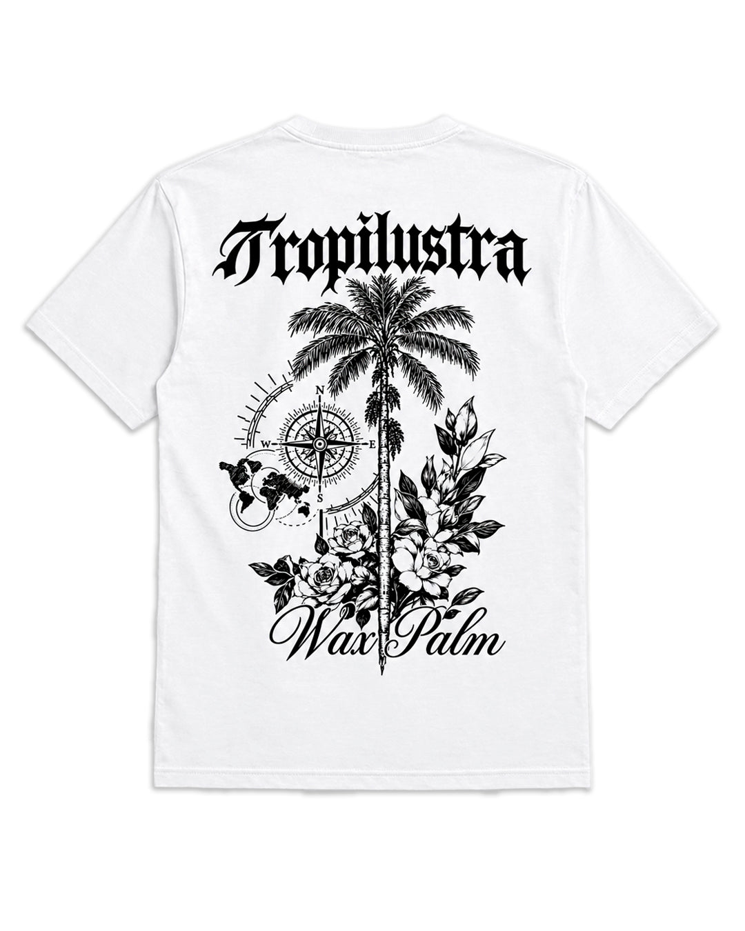 Camiseta Oversize Tropilustra - WAX PALM TEE
