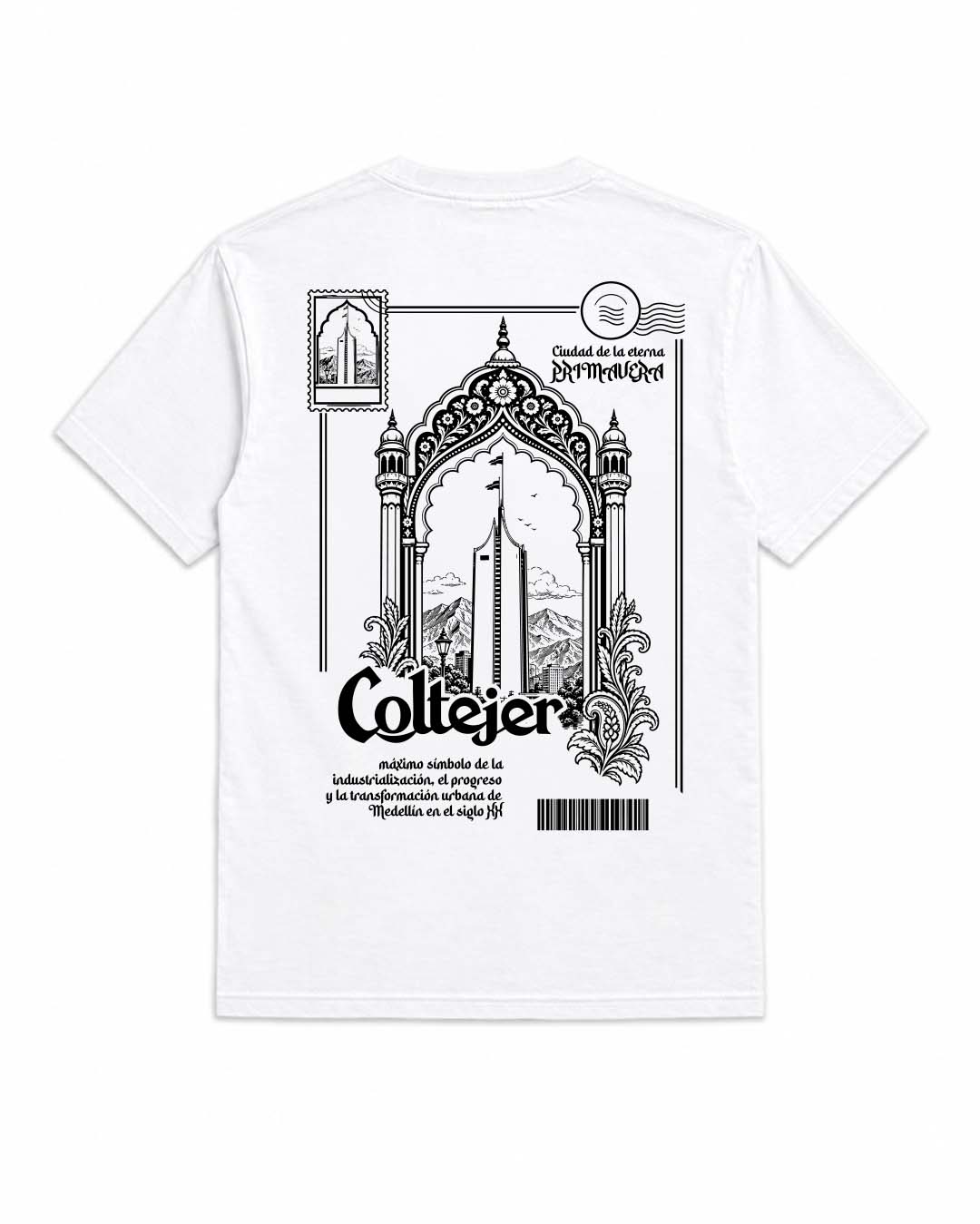 Camiseta Oversize Tropilustra - COLTEJER MEDELLÍN