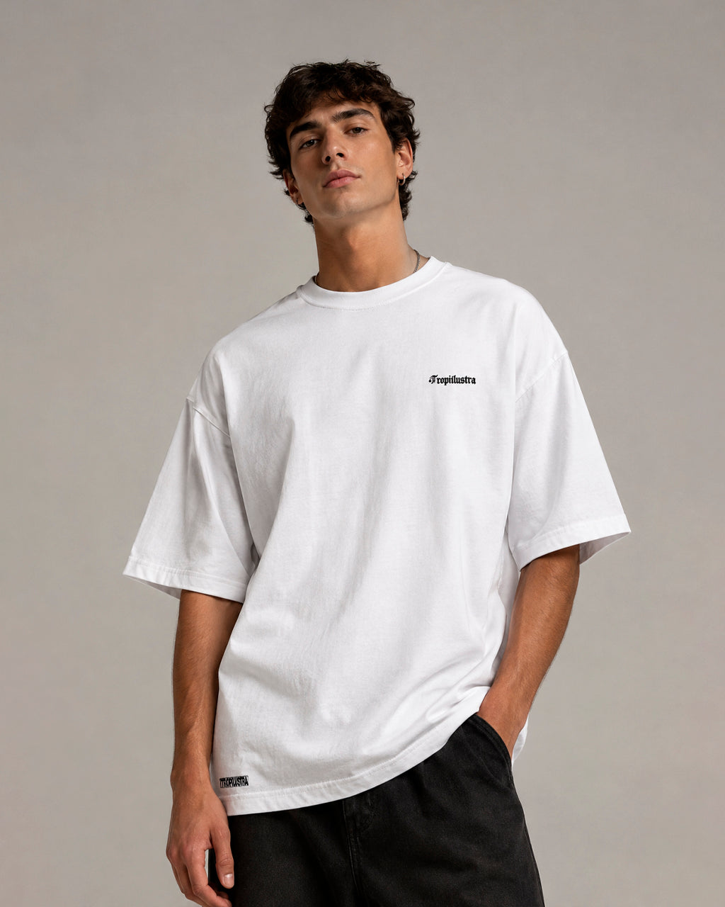 Camiseta Oversize Tropilustra - WAX PALM TEE