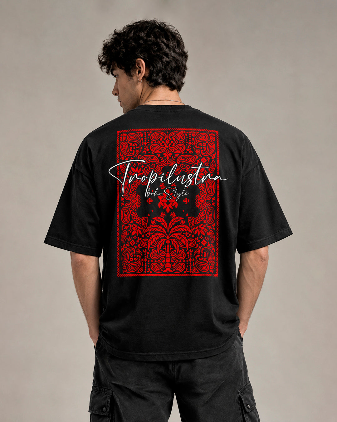 Camiseta Oversize Tropilustra – PAISLEY TEE