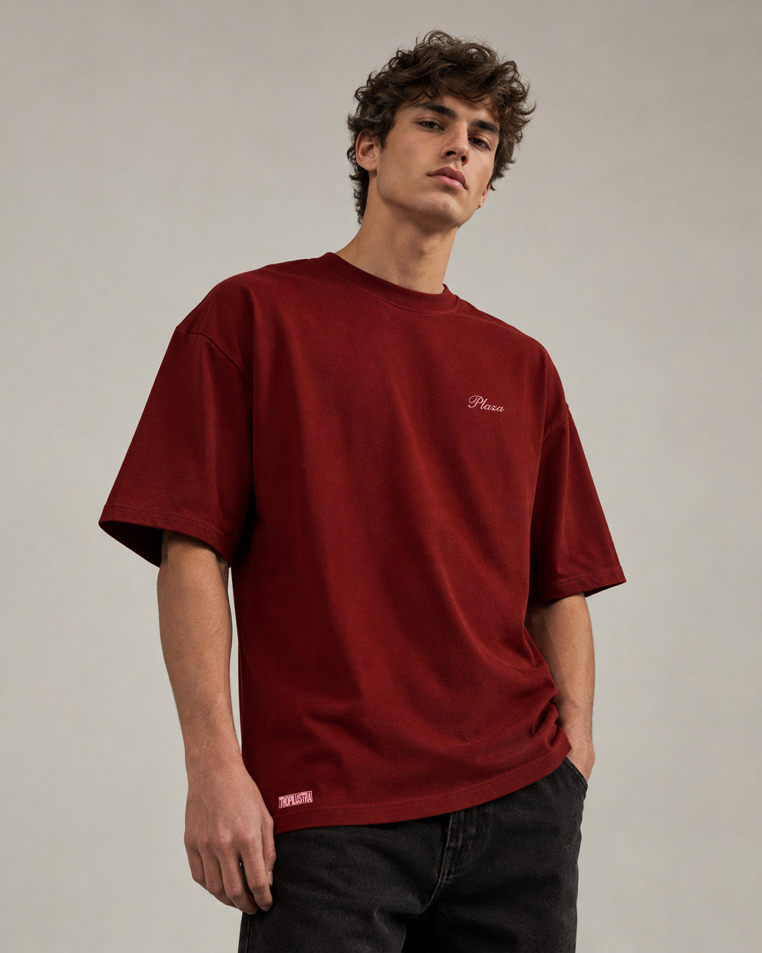 Camiseta Oversize Tropilustra - PLAZA