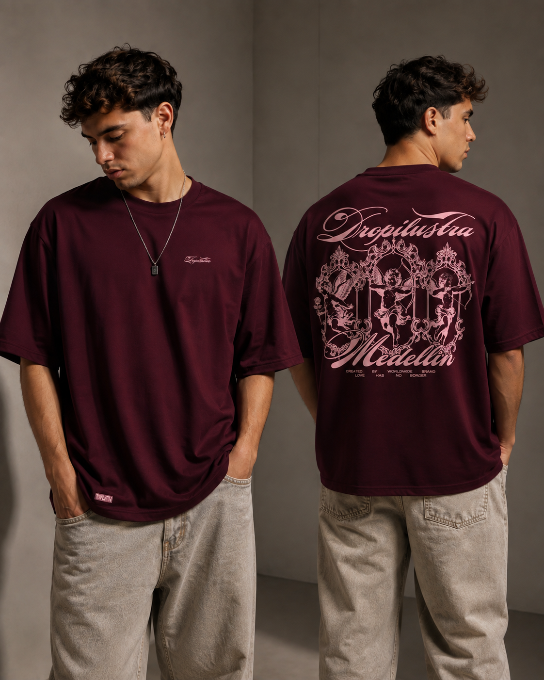 Camiseta Oversize Tropilustra - BAROQUE