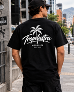 Camiseta Oversize Tropilustra - PALMA GRÁFICA