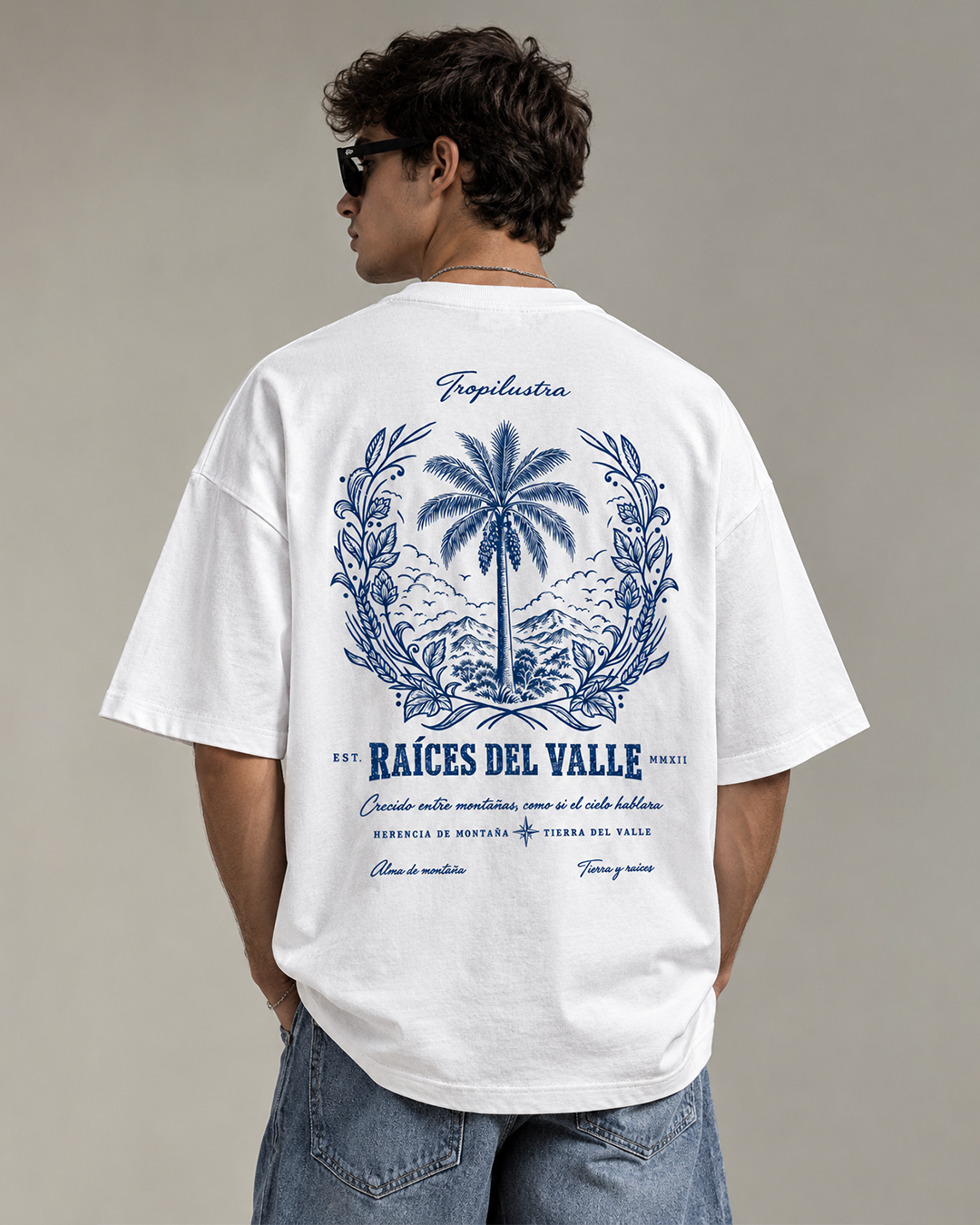 Camiseta Oversize Tropilustra - RAÍCES DEL VALLE