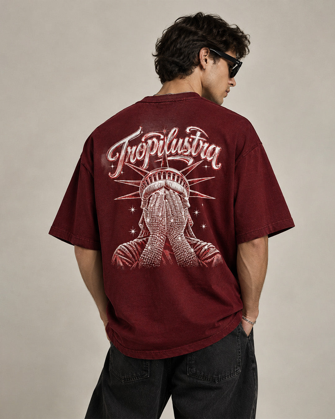 Camiseta Oversize Tropilustra - LIBERTY EDITION