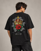 Camiseta Oversize Tropilustra - UNCROWNED KING TEE