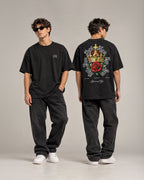 Camiseta Oversize Tropilustra - UNCROWNED KING TEE
